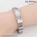 bracelete-29-xuping barato granel jóias moda pulseiras de aço inoxidável